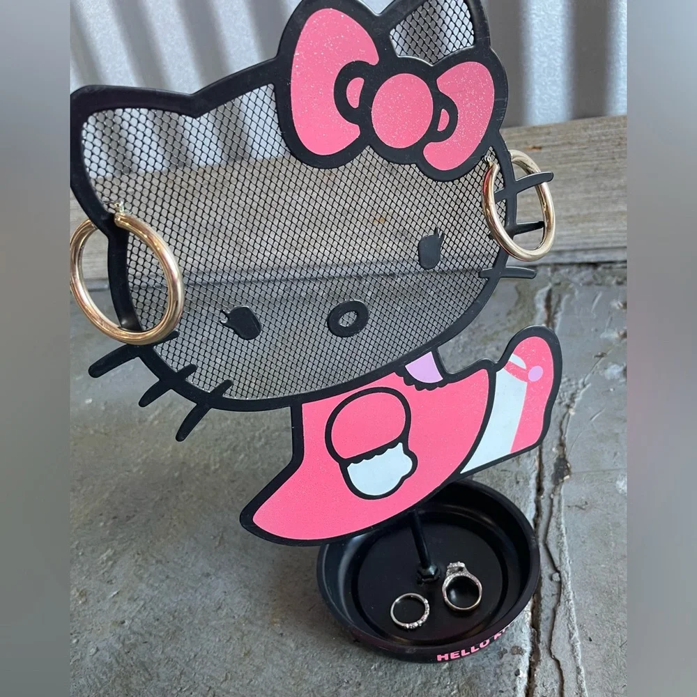 Sanrio Hello Kitty Metal Earring and Jewelry Holder - Picture 3 of 8